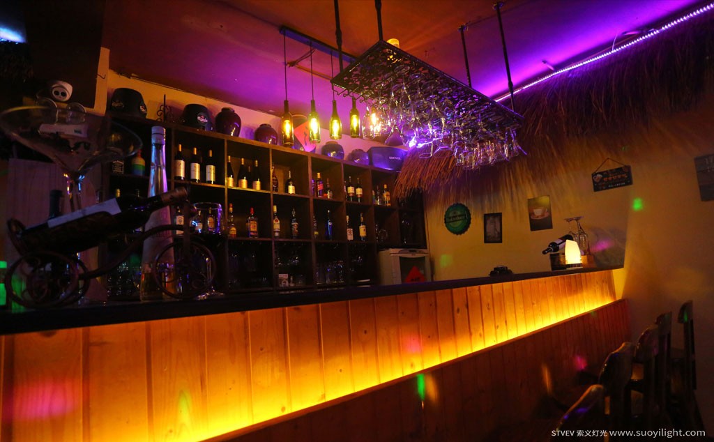 Small Bar Lighting Design Plan