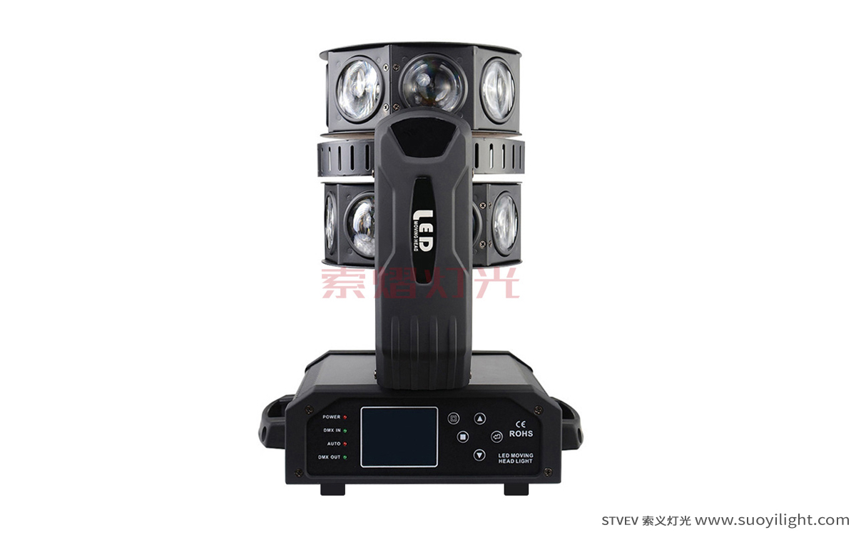 LED Moving Head Double Flying Light